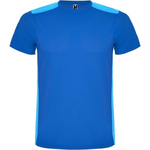 Detroit rvid ujj uniszex sportpl, royal blue (T-shirt, pl, kevertszlas, mszlas)