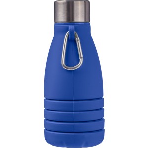 �sszehajthat� palack szilikonb�l, 550 ml, kobaltk�k