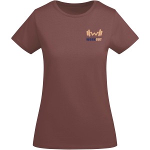 Roly Breda ni organikus pamut pl, Pale Red (T-shirt, pl, 90-100% pamut)