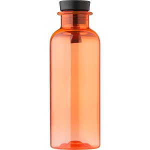 RPET ivpalack, 500 ml, narancs (vizespalack)